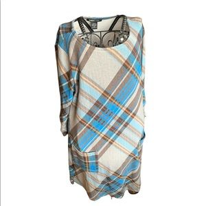 Robert Louis Dress Plaid dress Medium